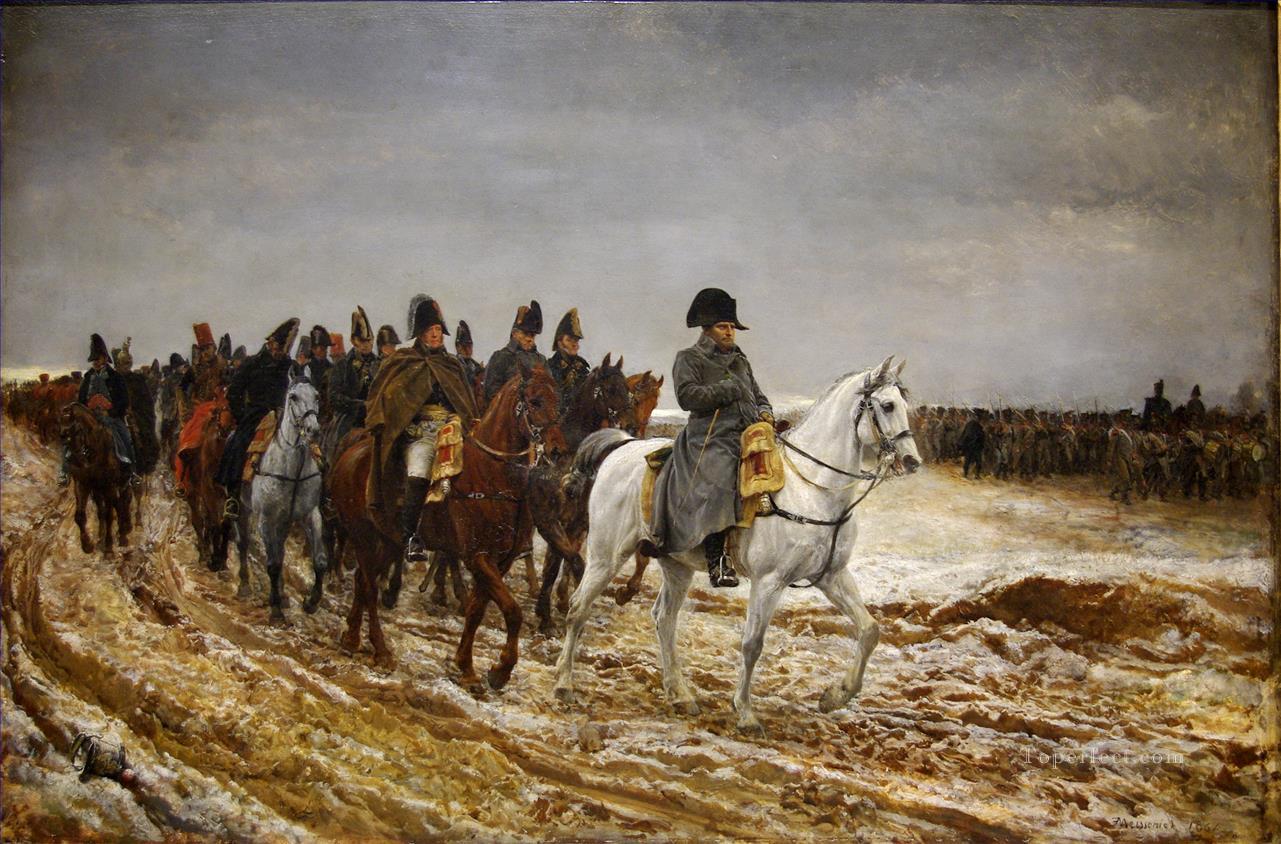 The French Campaign 1861 military Jean Louis Ernest Meissonier Ernest Meissonier Academic Oil Paintings